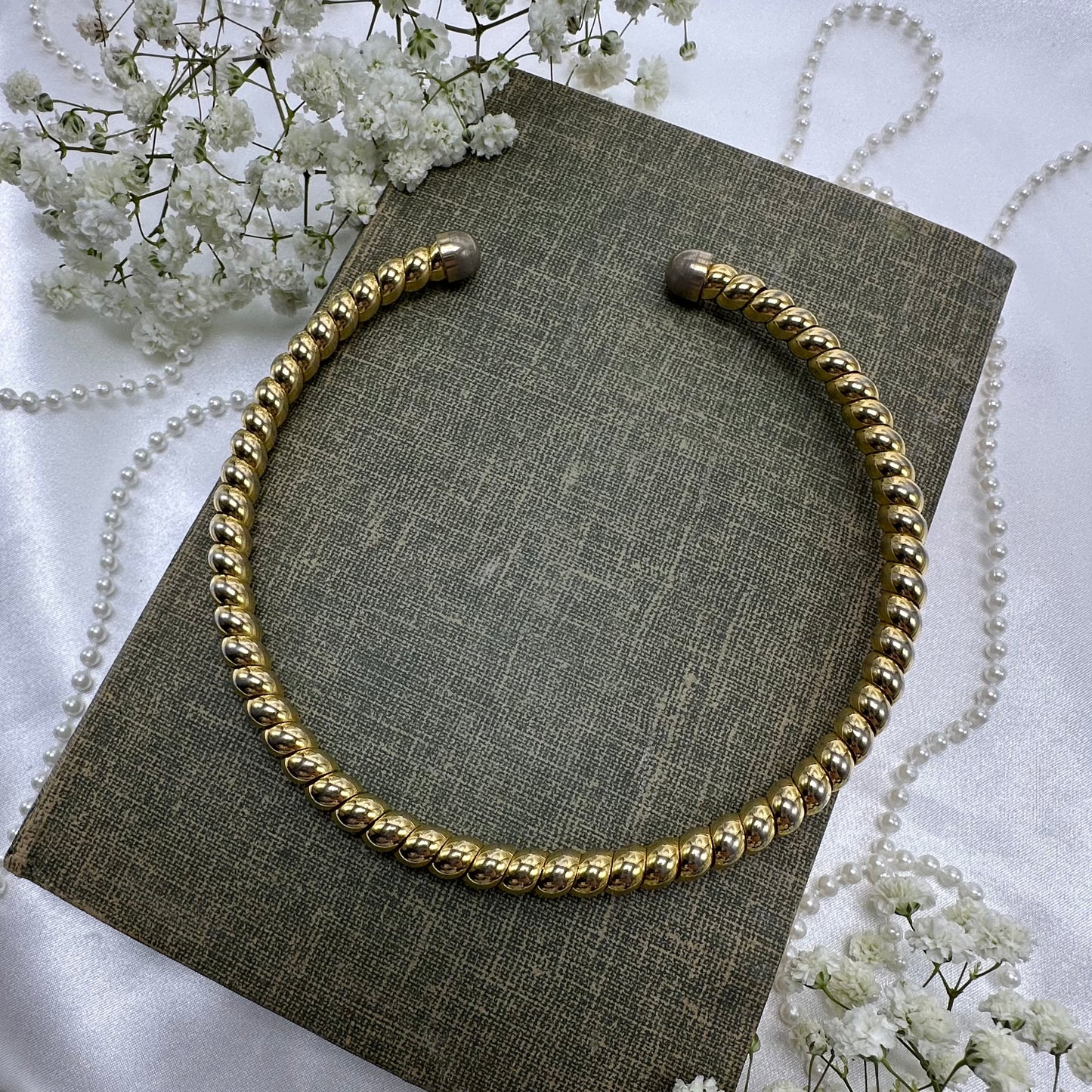 Gold Coil Choker