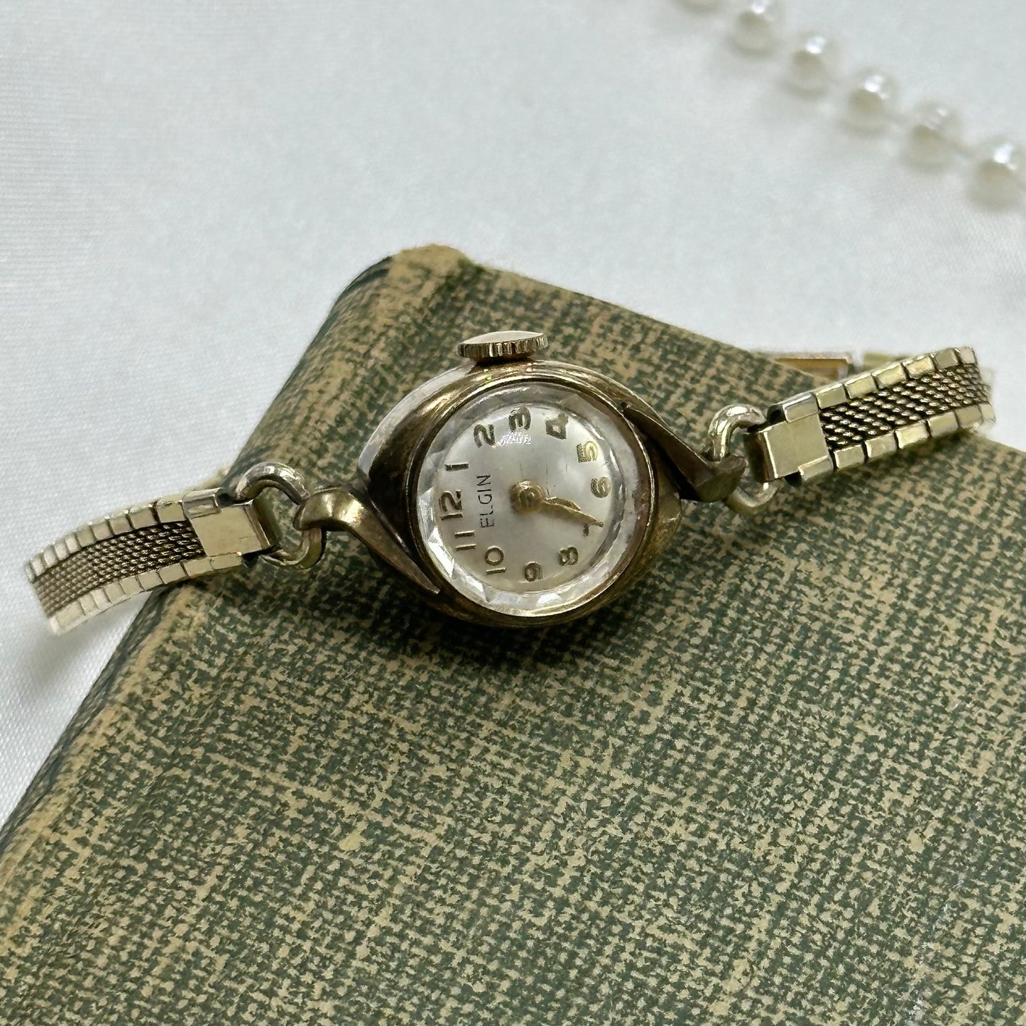10K RGP Gold 1960's Elgin Wind-Up Watch