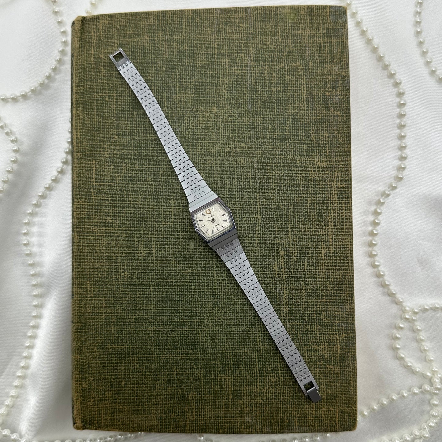 Vintage Silver Timex Watch