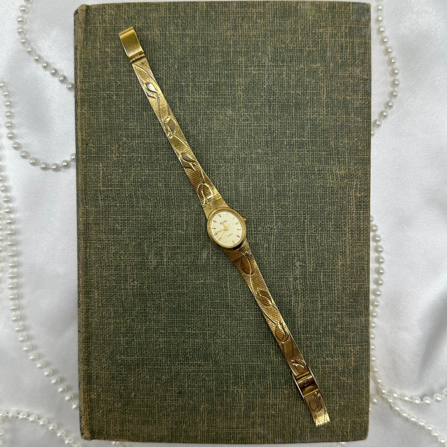 Gold Elgin with Flower Band