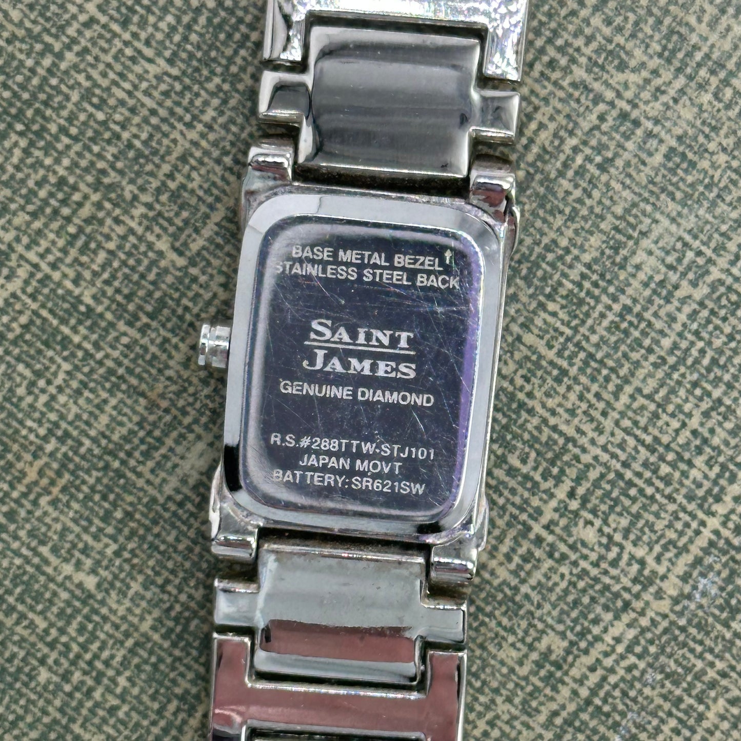 Two-Tone Saint James Watch with Mother of Pearl Dial