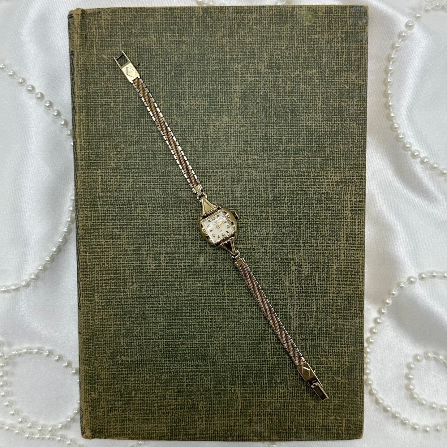 10K RGP Gold Vintage Helbros Wind-Up Watch