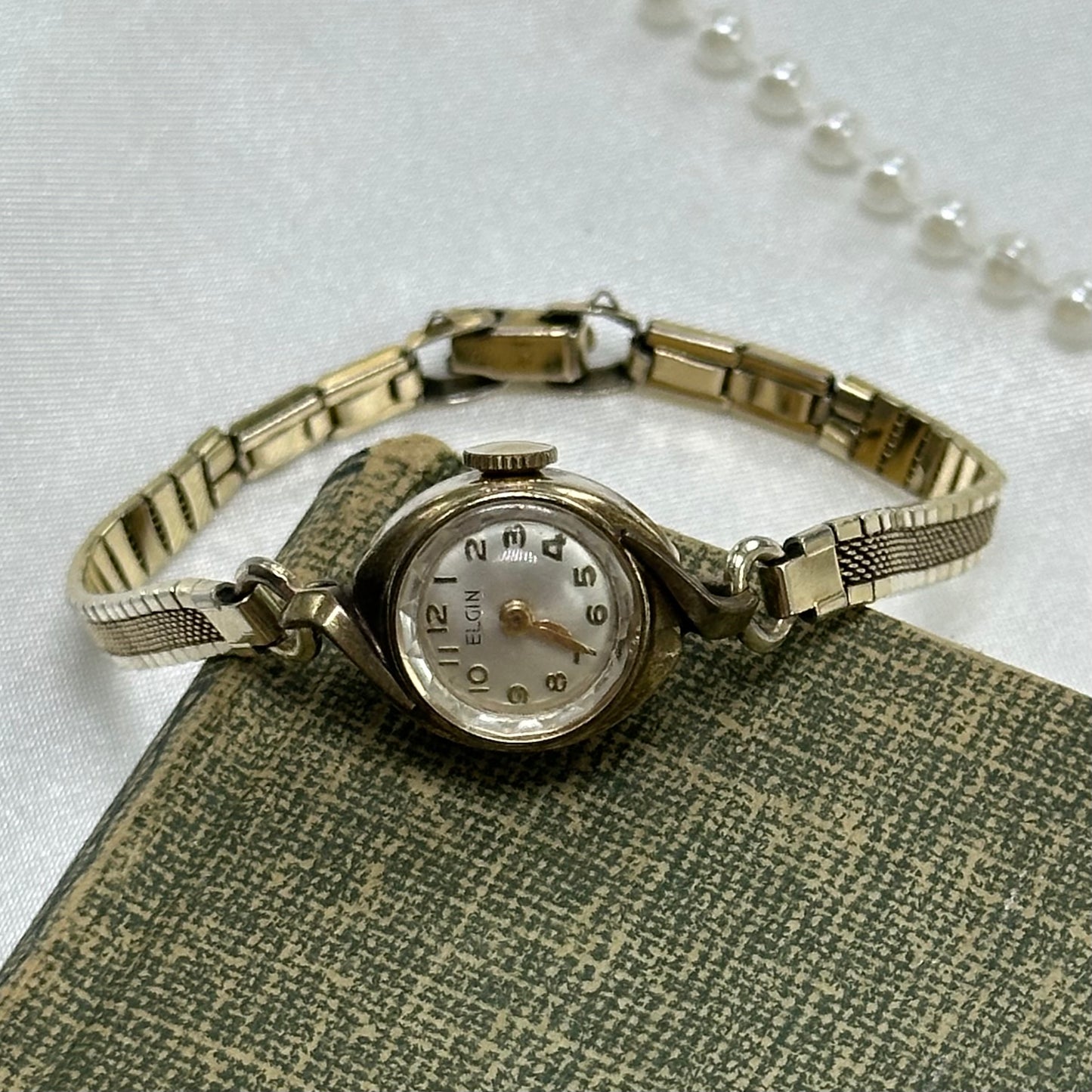 10K RGP Gold 1960's Elgin Wind-Up Watch