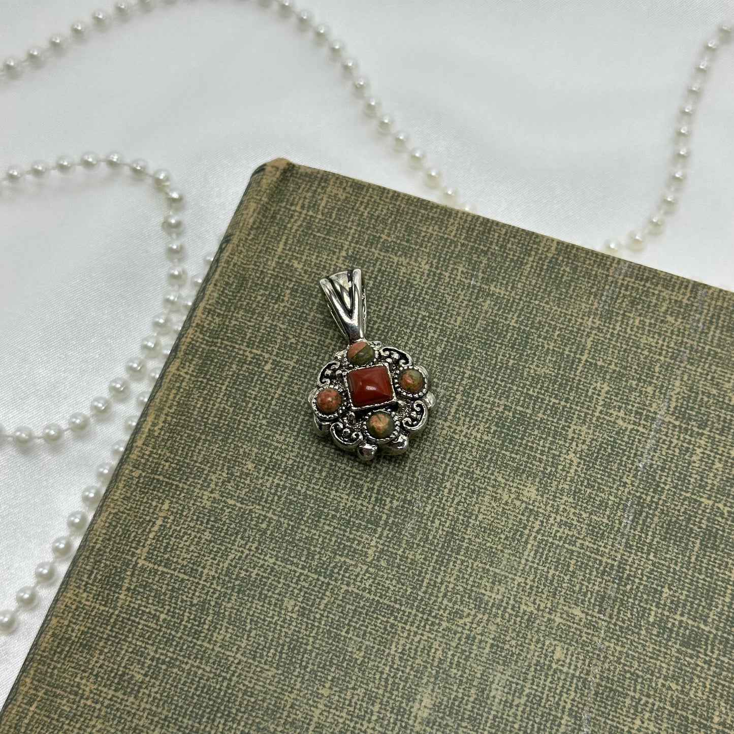 Vintage Double Sided Pendant