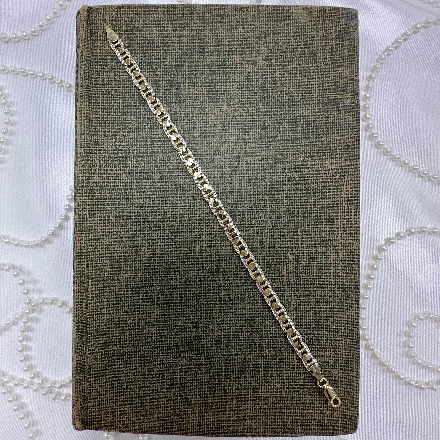 Vintage Gold Gucci Link Chain Bracelet