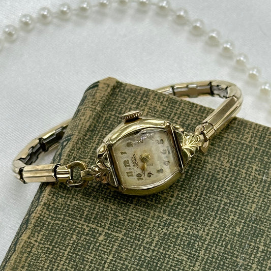 1940's 10k RGP Seth Thomas Wind-Up Cocktail Watch