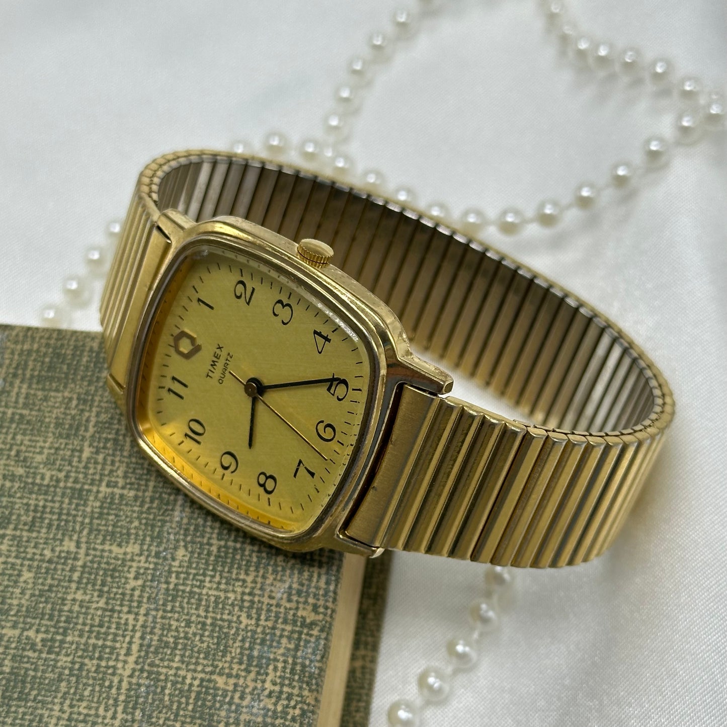 Vintage Gold Timex Watch