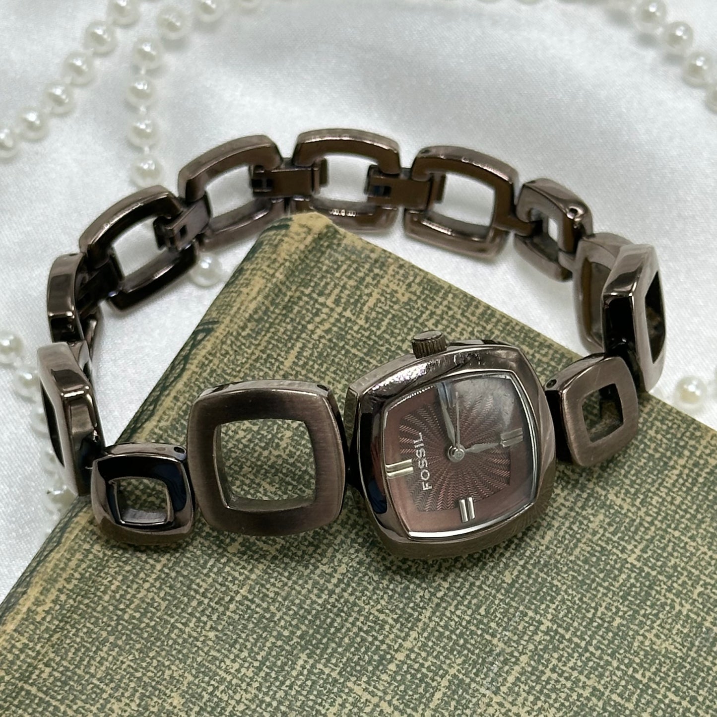 Funky Chocolate Brown Fossil Watch