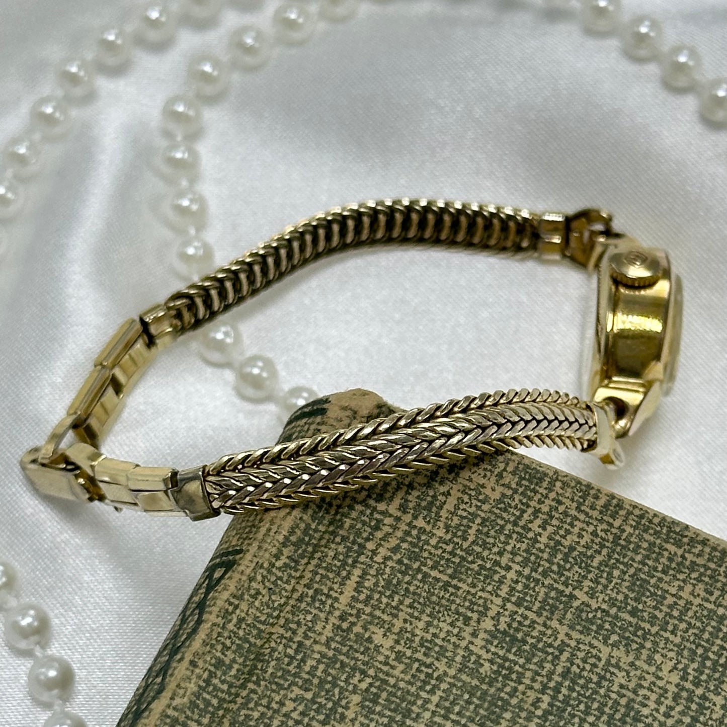 Vintage 10k RGP Benrus 1960's Cocktail Watch
