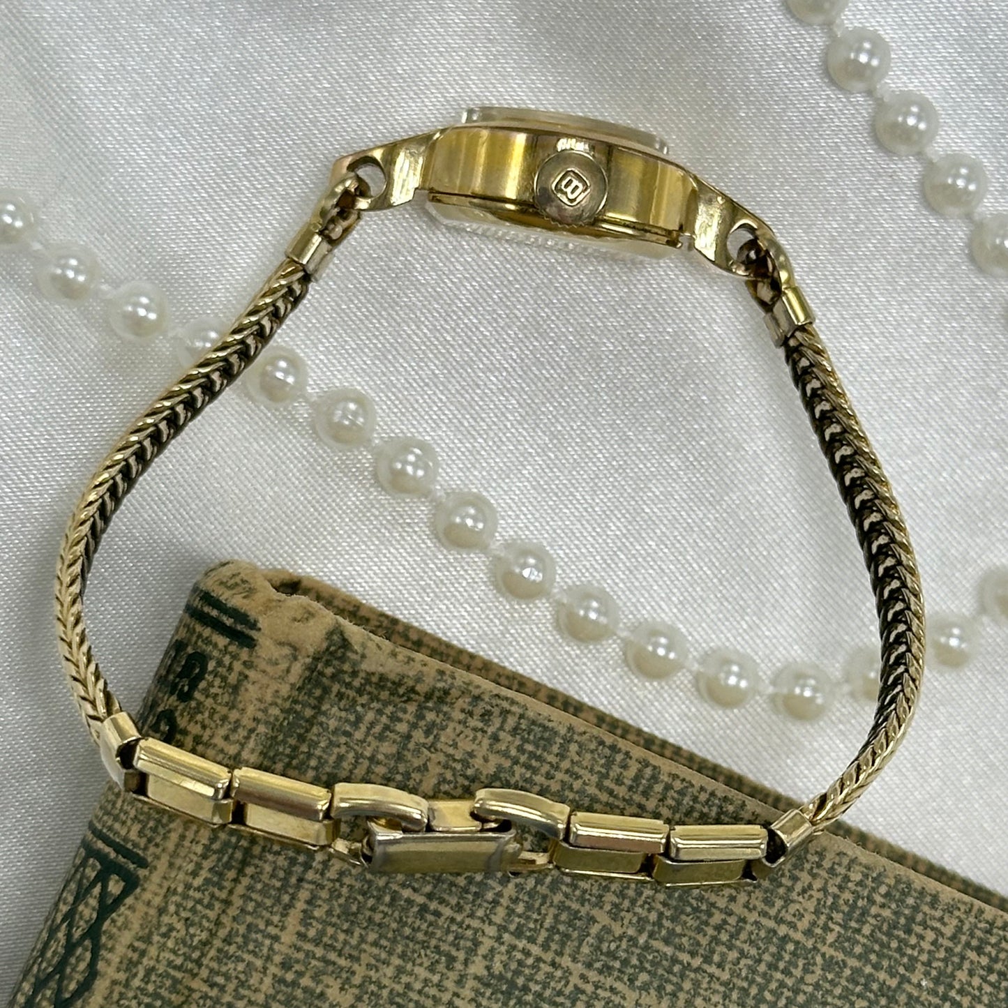 Vintage 10k RGP Benrus 1960's Cocktail Watch