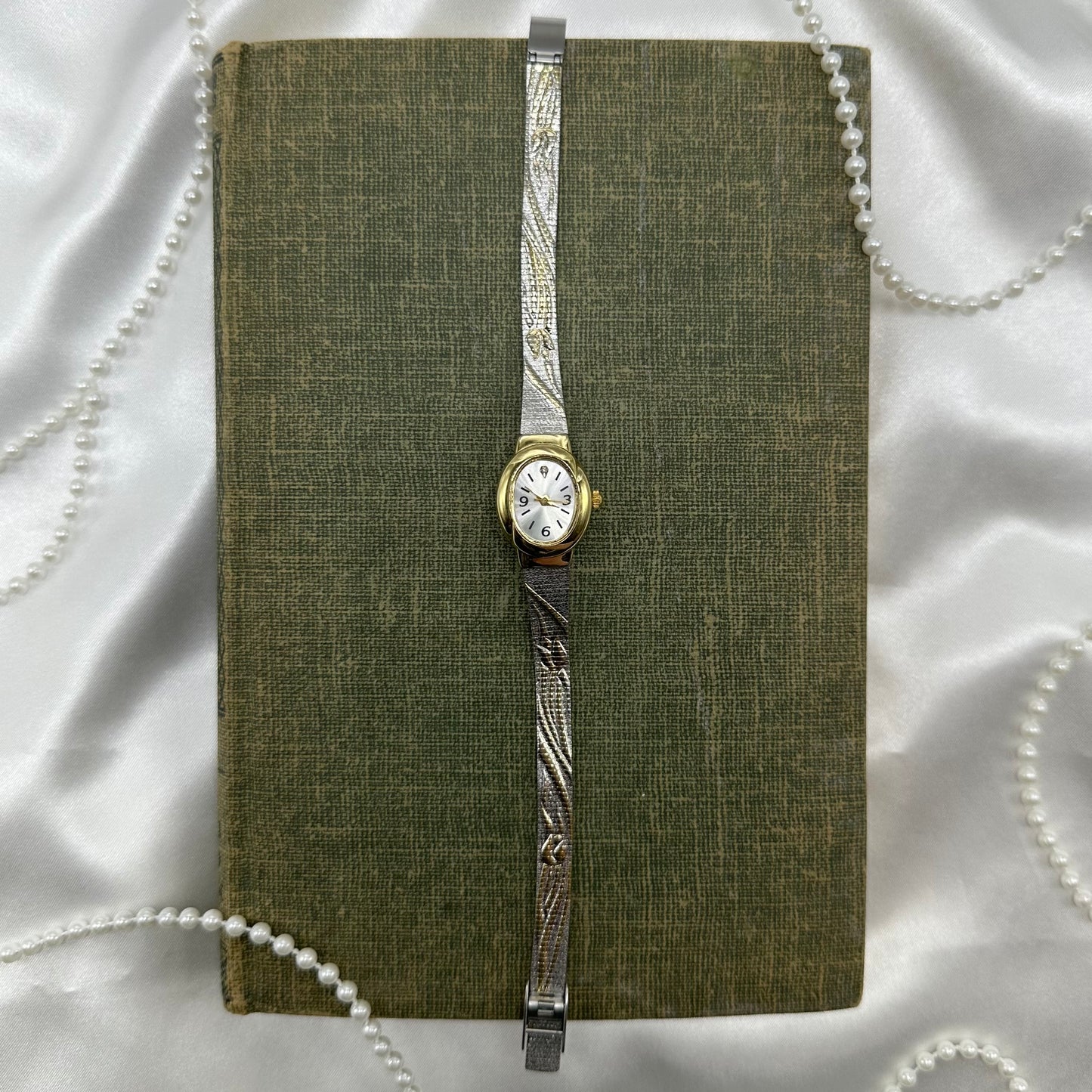 Two-Tone Tulip Watch