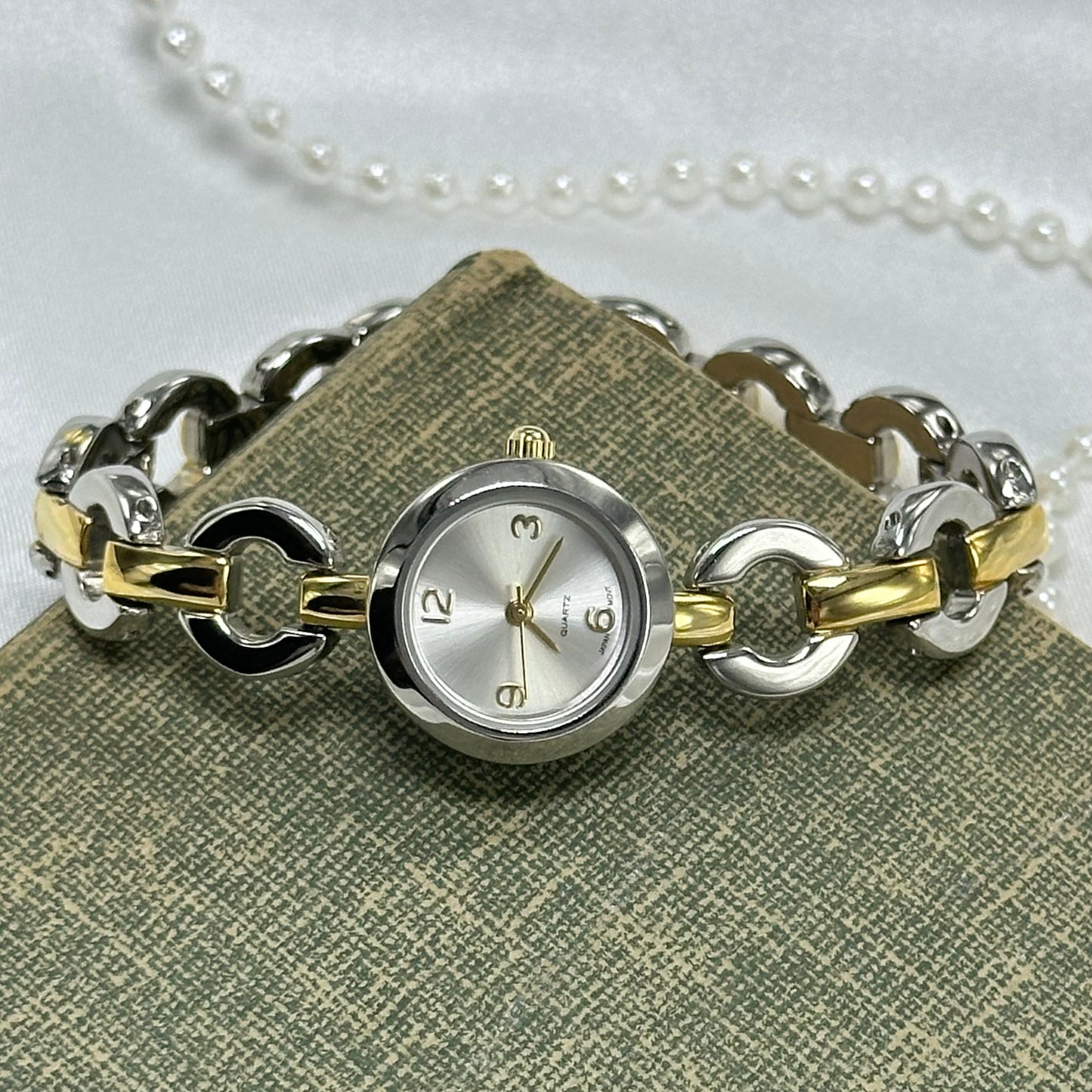 Two-Tone Chain Link Watch