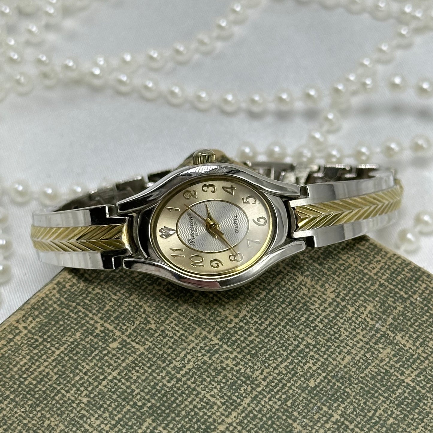 Two-Tone Gruen Precision Watch