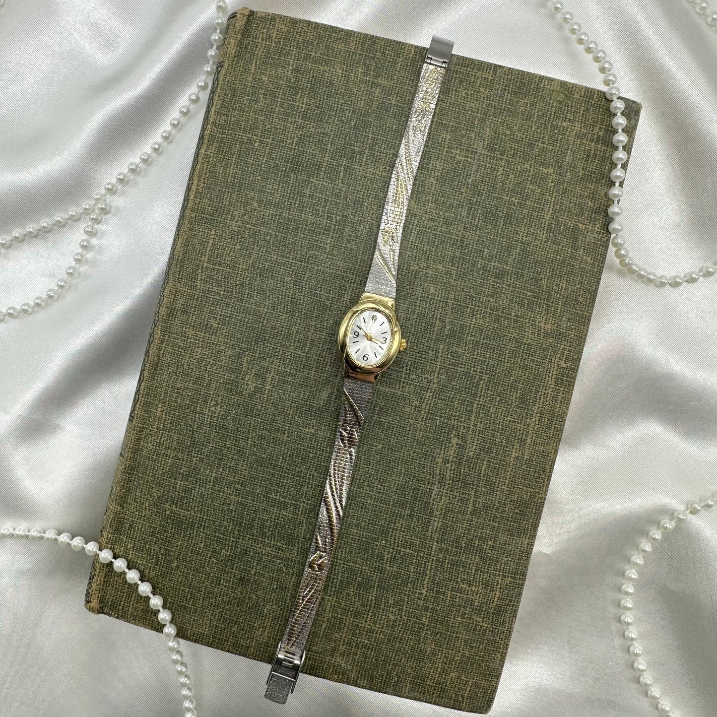 Two-Tone Tulip Watch