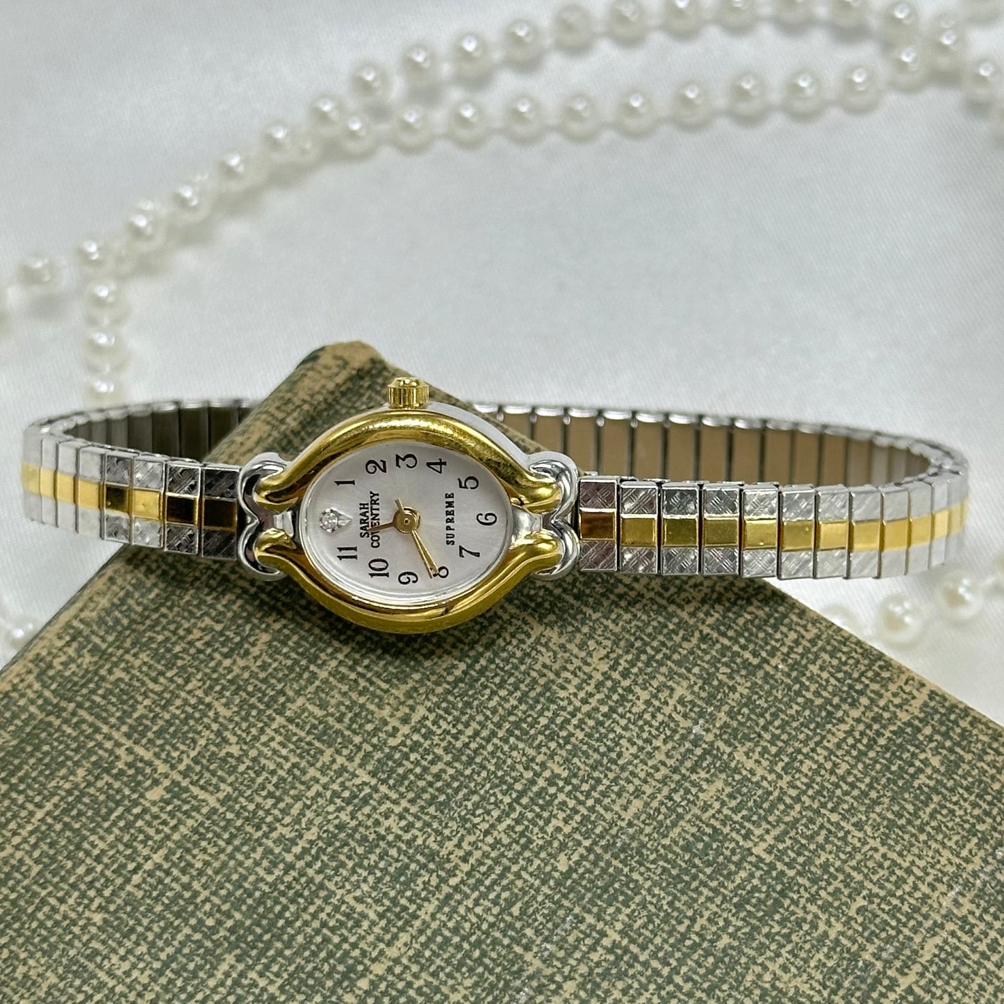 Two-Tone Sarah Coventry Watch