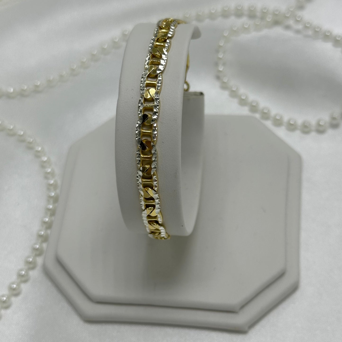 Vintage Gold Gucci Link Chain Bracelet