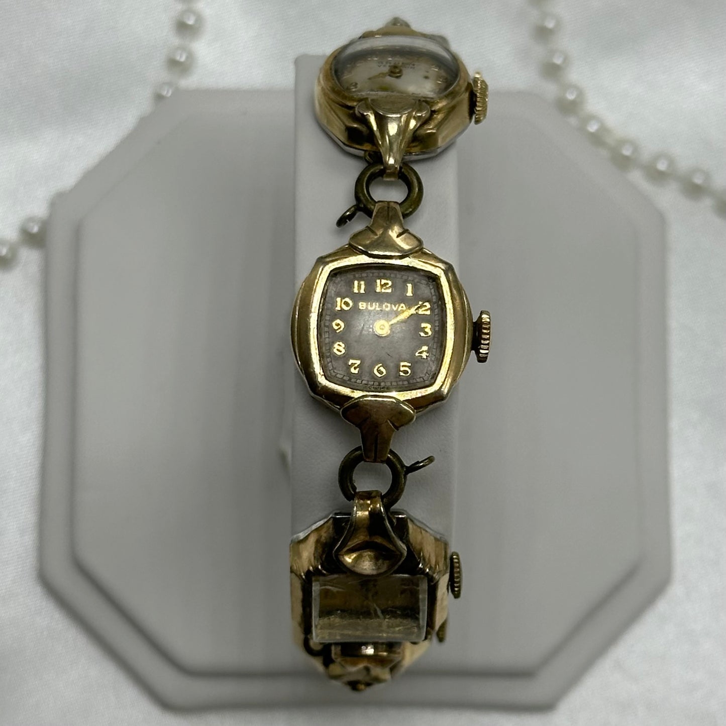 Vintage Gold Watch Bracelet