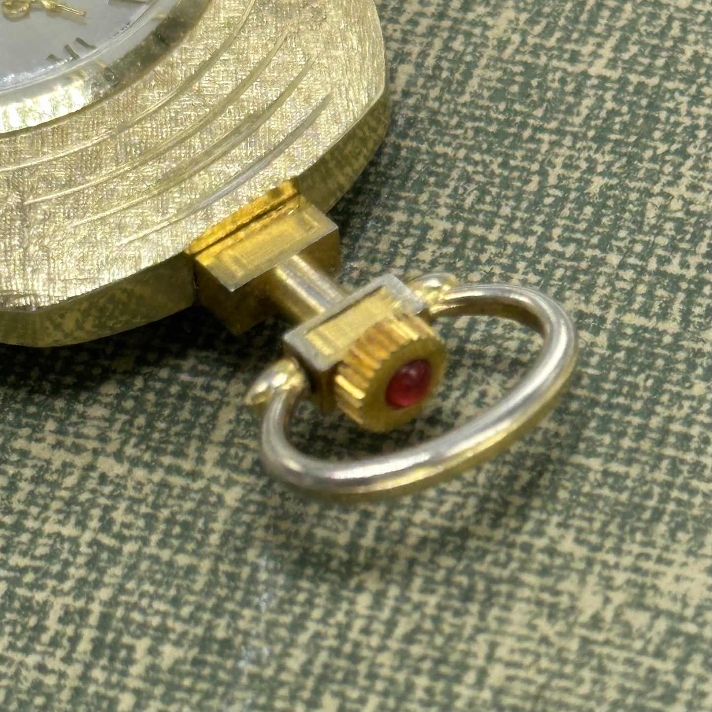 Vintage Gold Wind-Up Pocket Watch