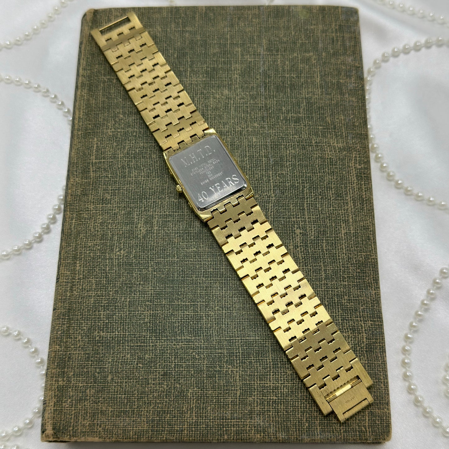 Green Dial Elgin Tank Watch