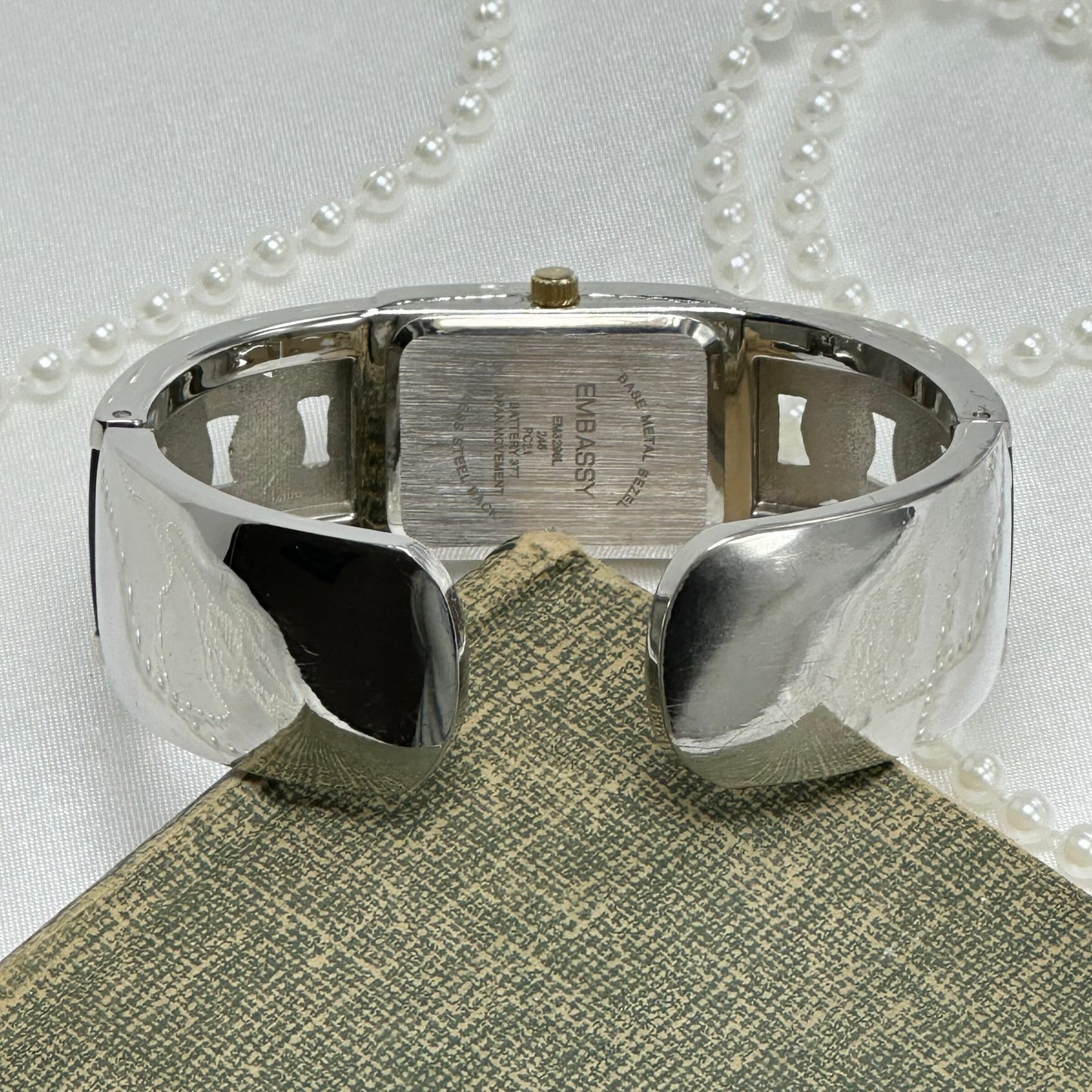 Two-Tone Embassy Cuff Watch