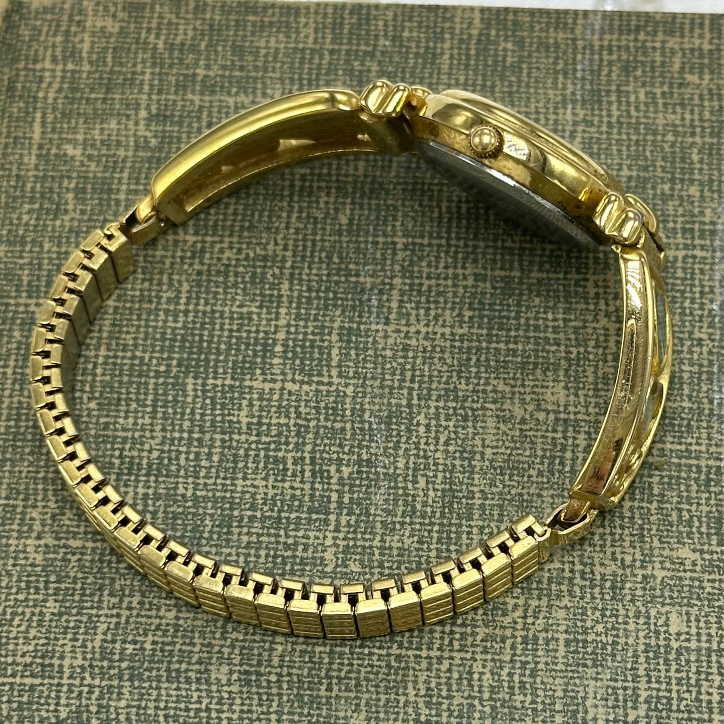 Gold Abalone Heart Watch