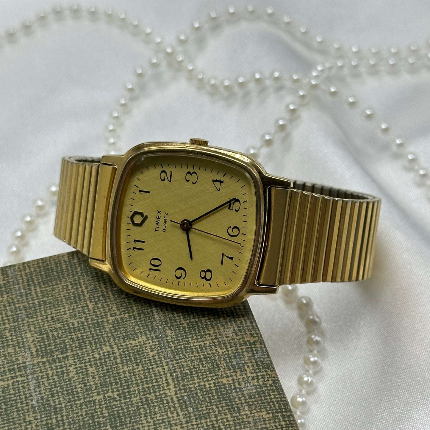 Vintage Gold Timex Watch