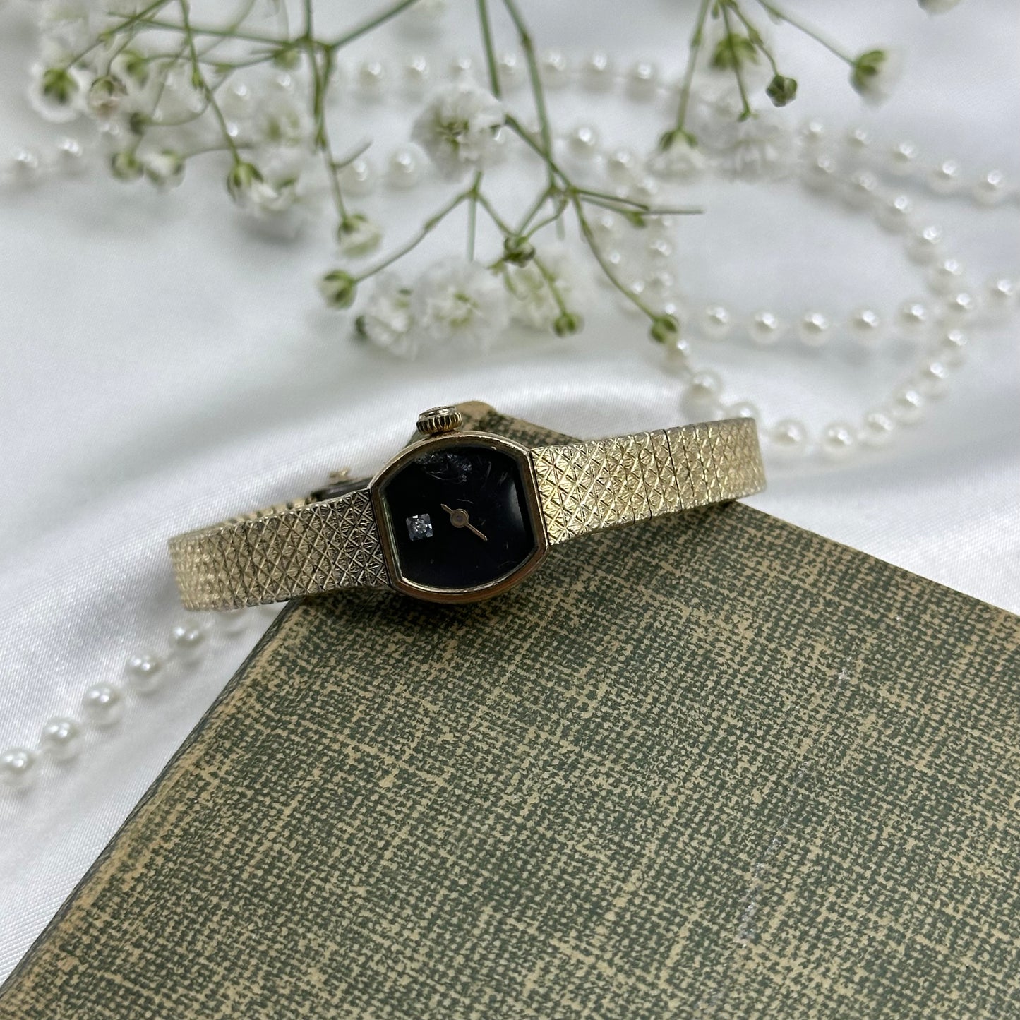Dainty Black Dial Watch