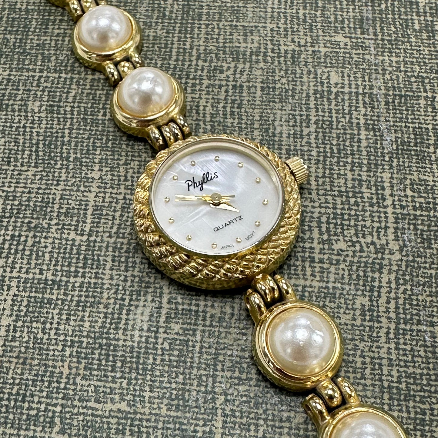 Pearl Watch with Mother of Pearl Dial