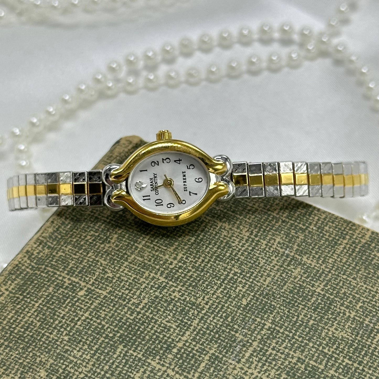 Two-Tone Sarah Coventry Watch