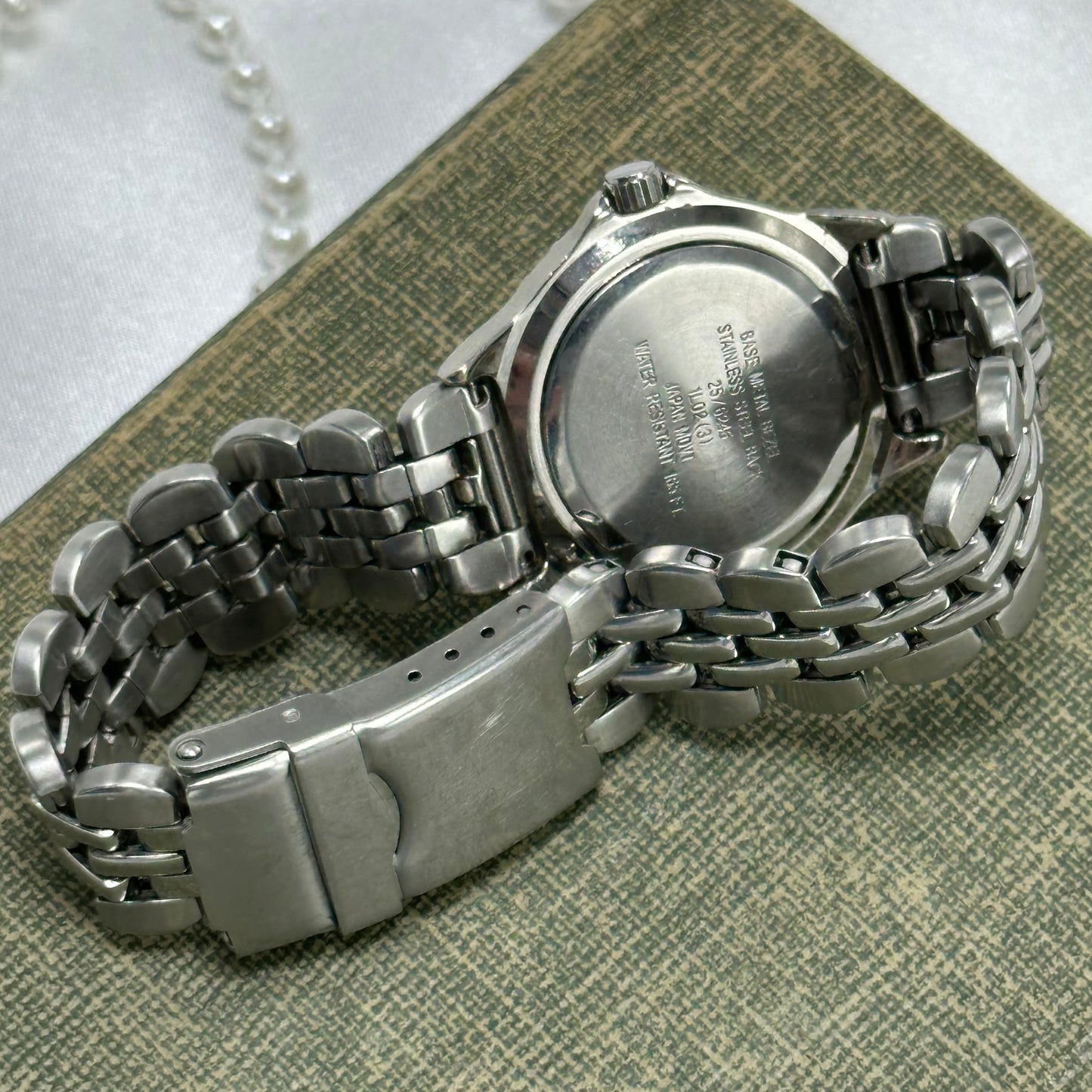 Blue Dial Armitron Watch with Rotating Bezel