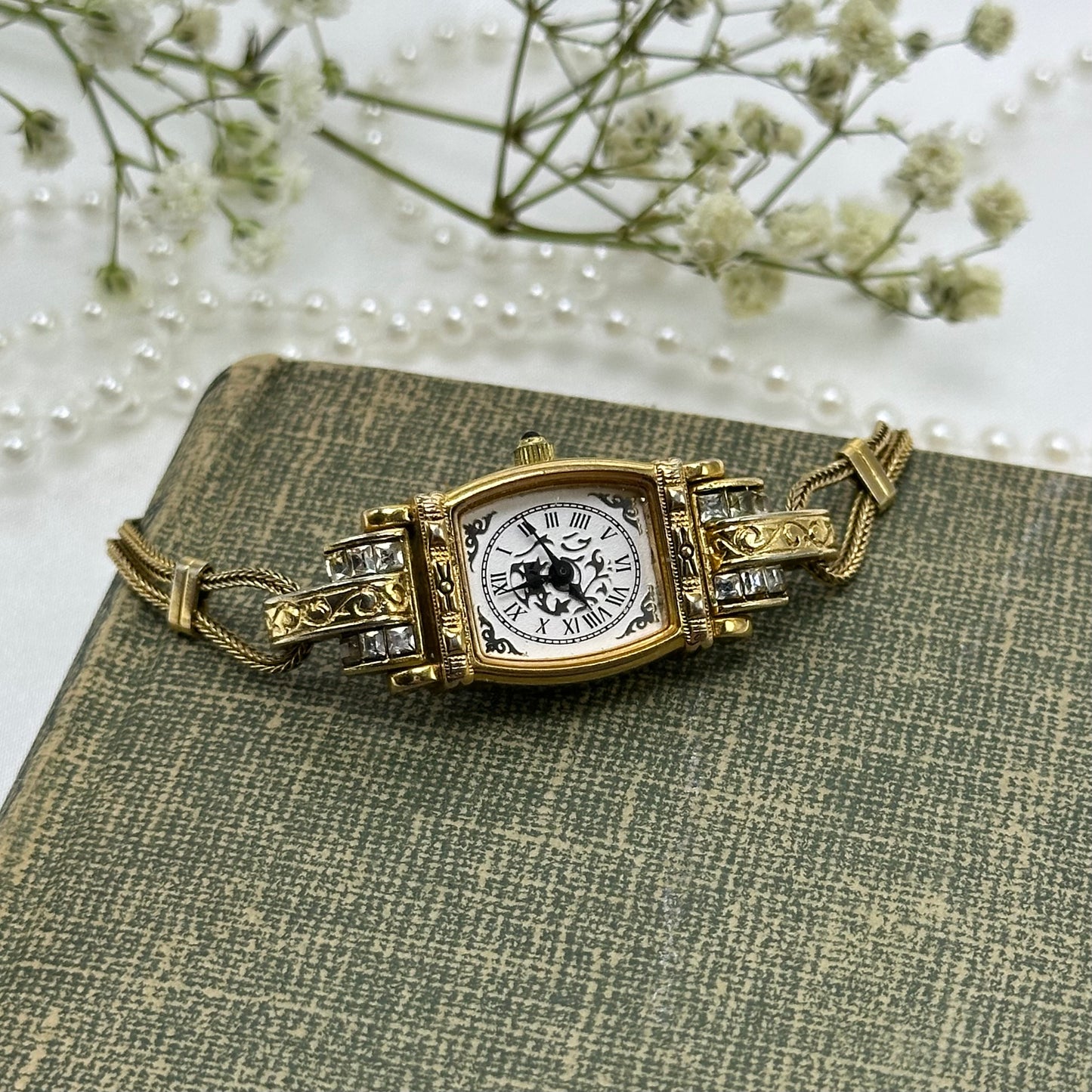 Gold Art Deco Watch