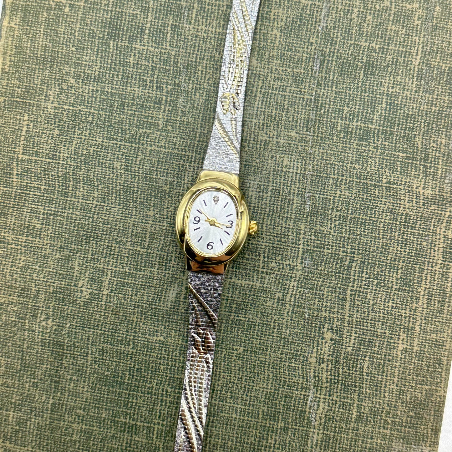 Two-Tone Tulip Watch