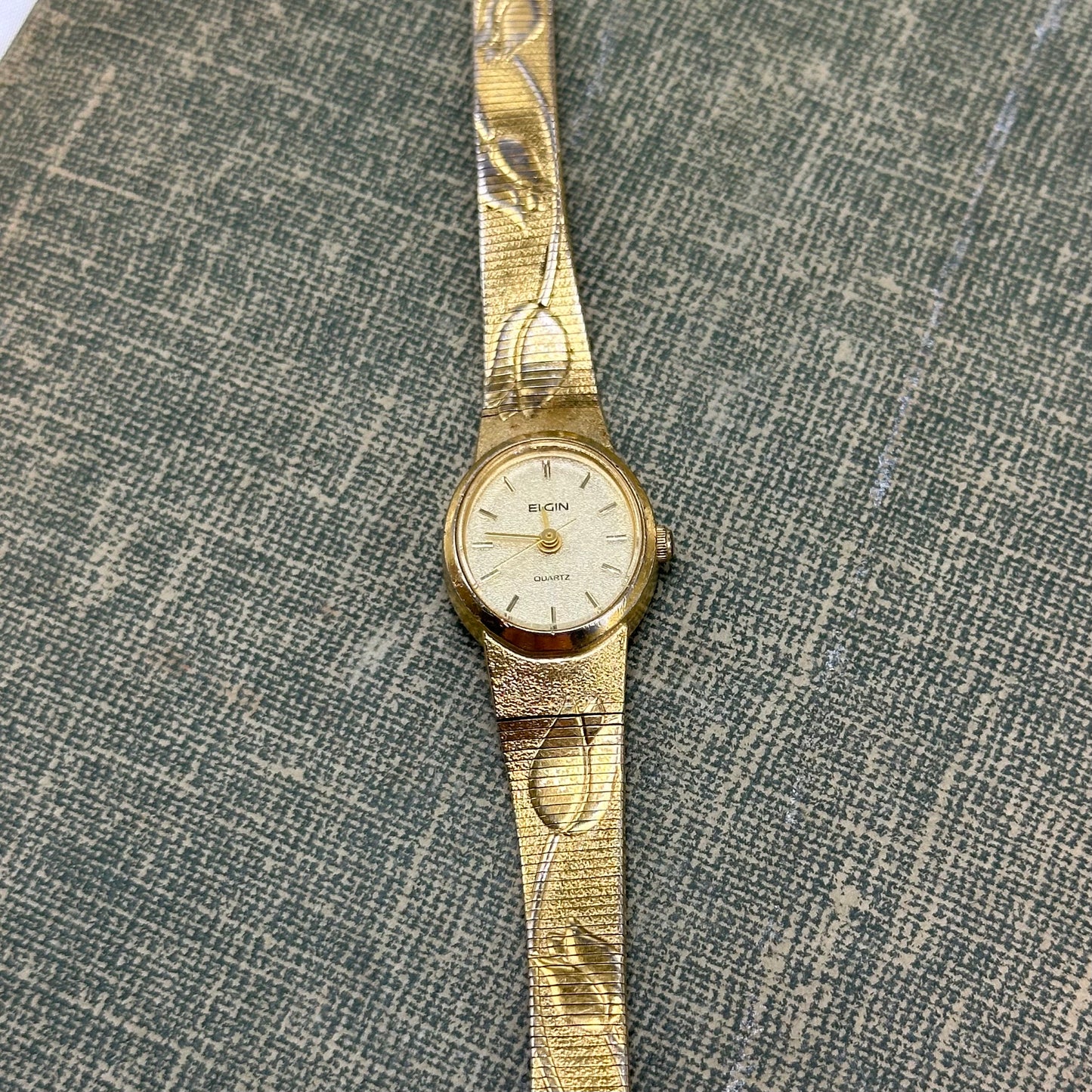 Gold Elgin with Flower Band