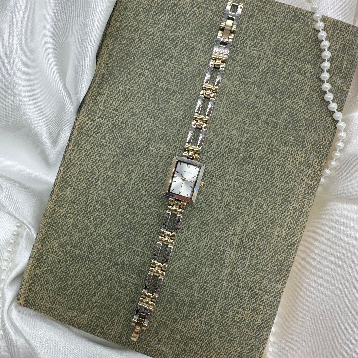 Anne Klein Two-Tone Bracelet Watch