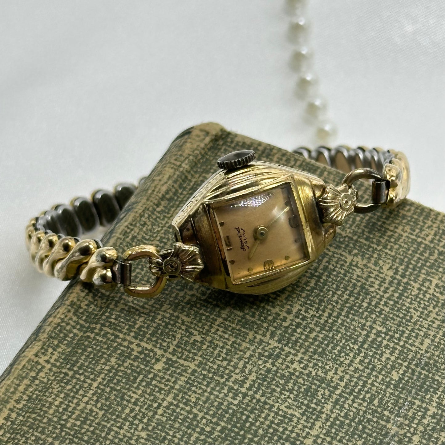 Vintage Rose Gold 10k RGP Wind-Up Watch