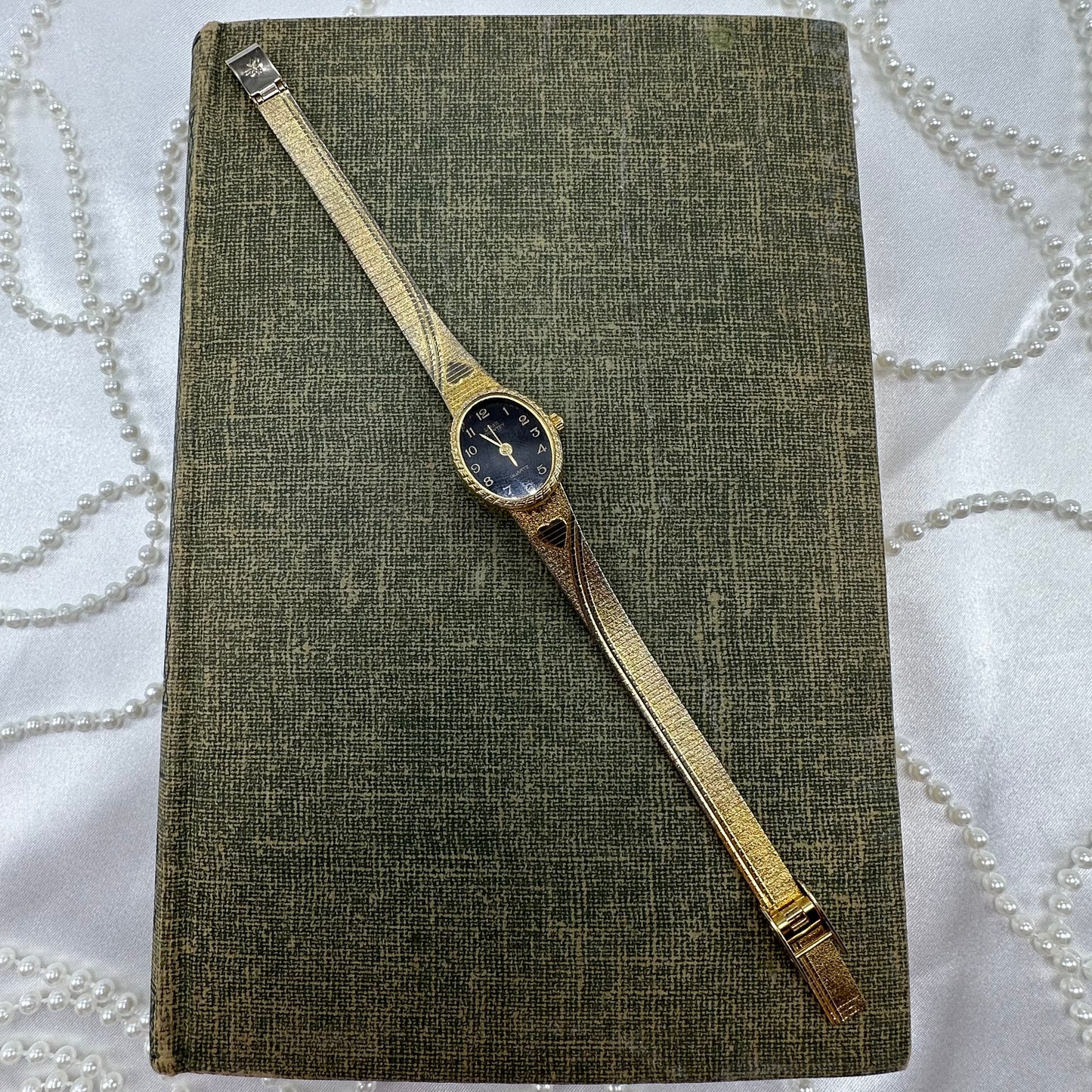 Gold Sarah Coventry Heart Watch