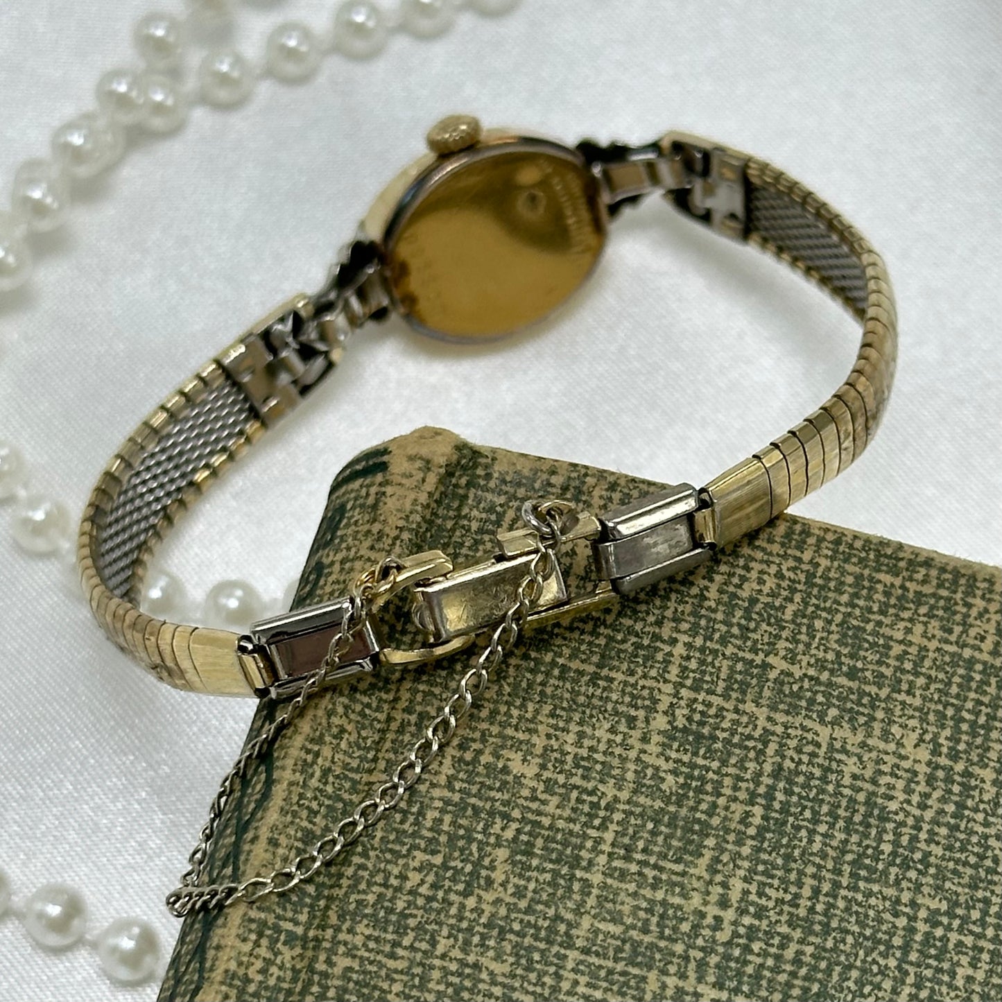 Dainty Vintage 10k RGP 1966 Bulova Cocktail Watch