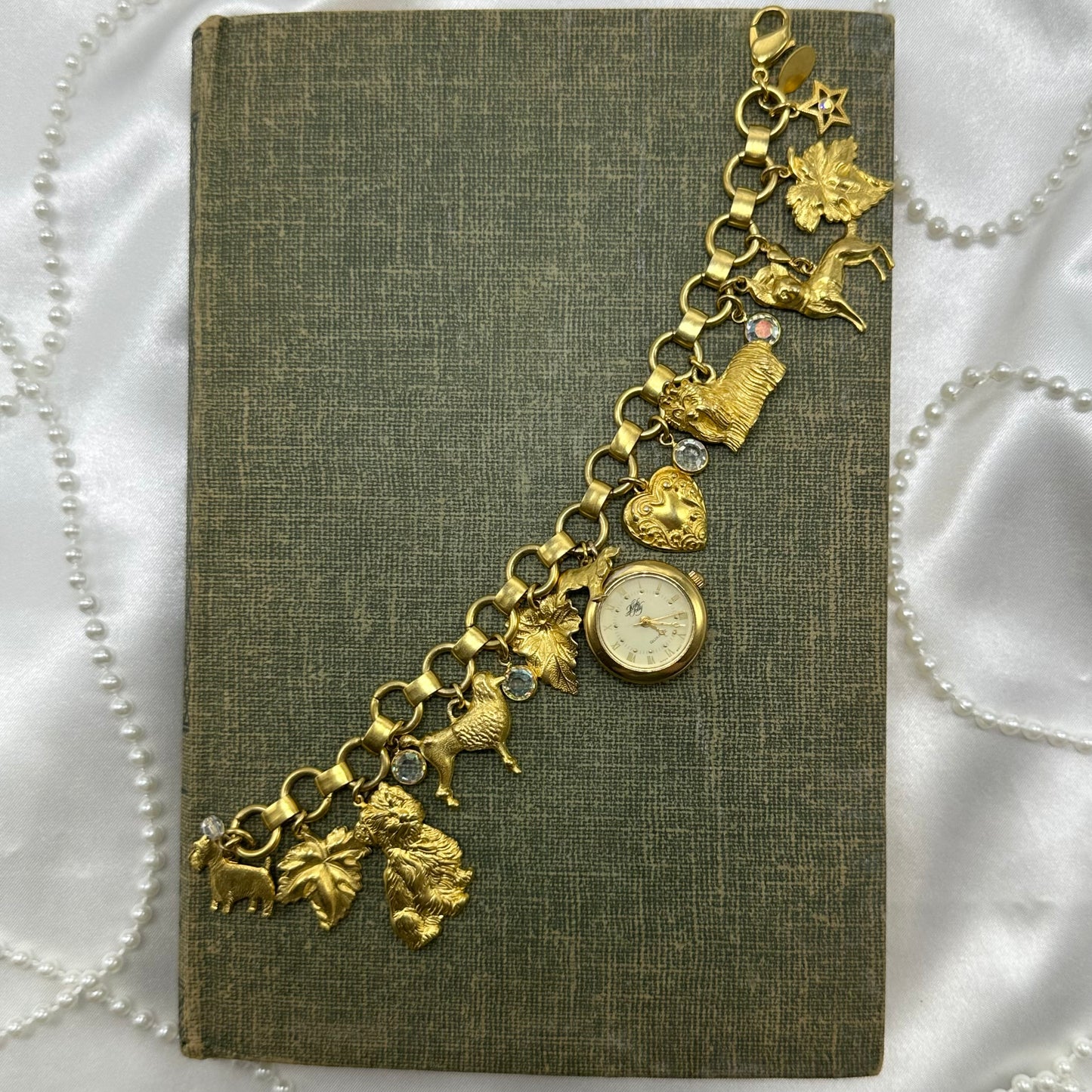 Kirk's Folly Puppy Charm Bracelet