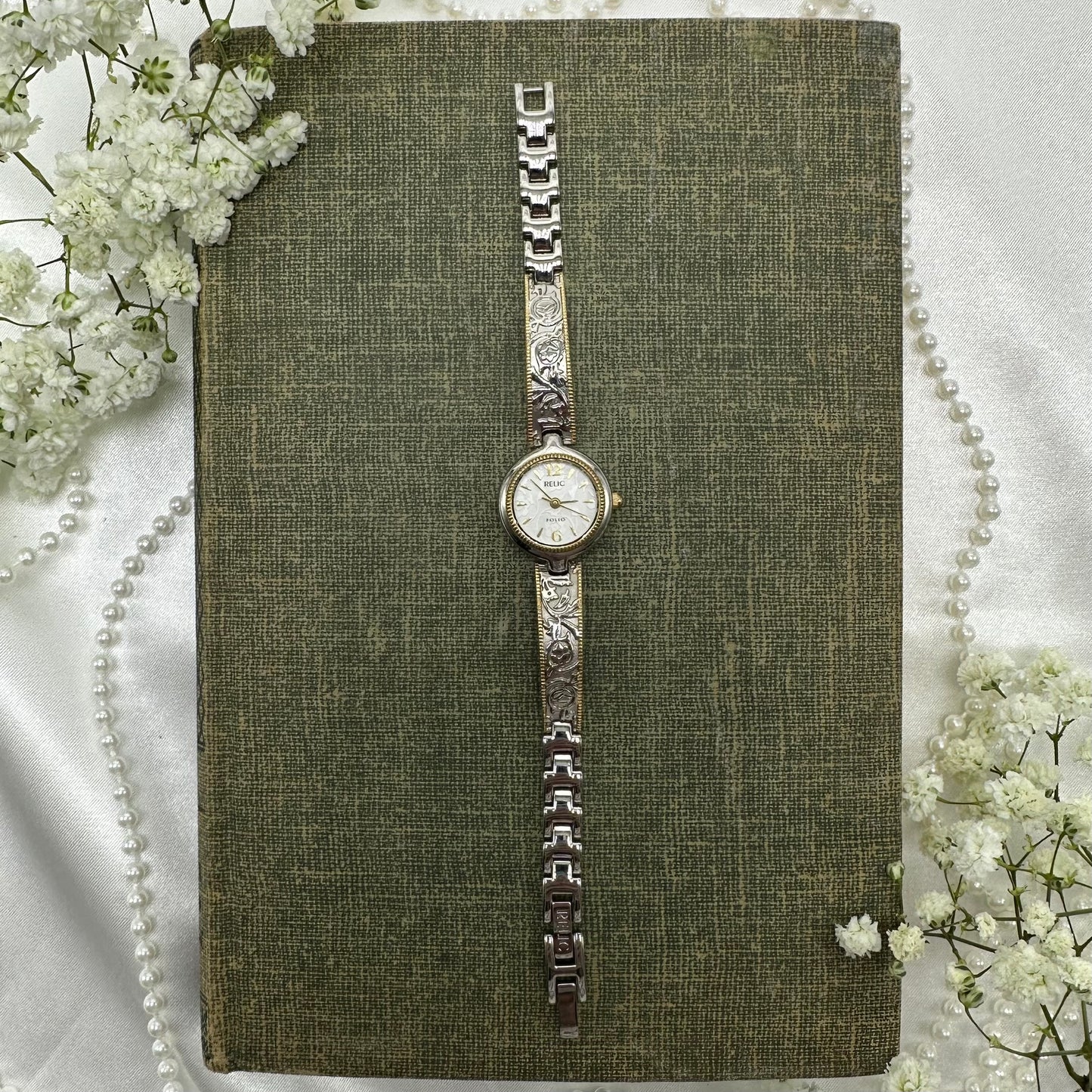 Detailed Two-Tone Relic Watch