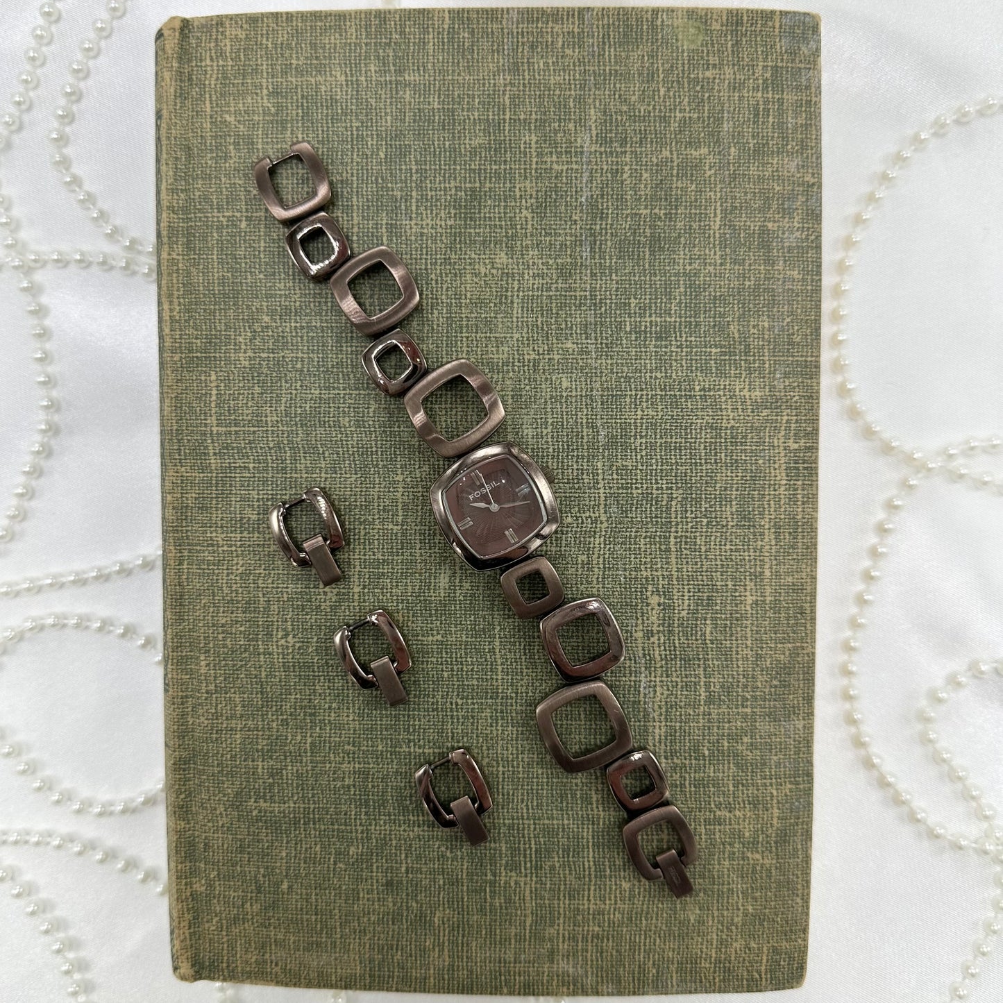 Funky Chocolate Brown Fossil Watch