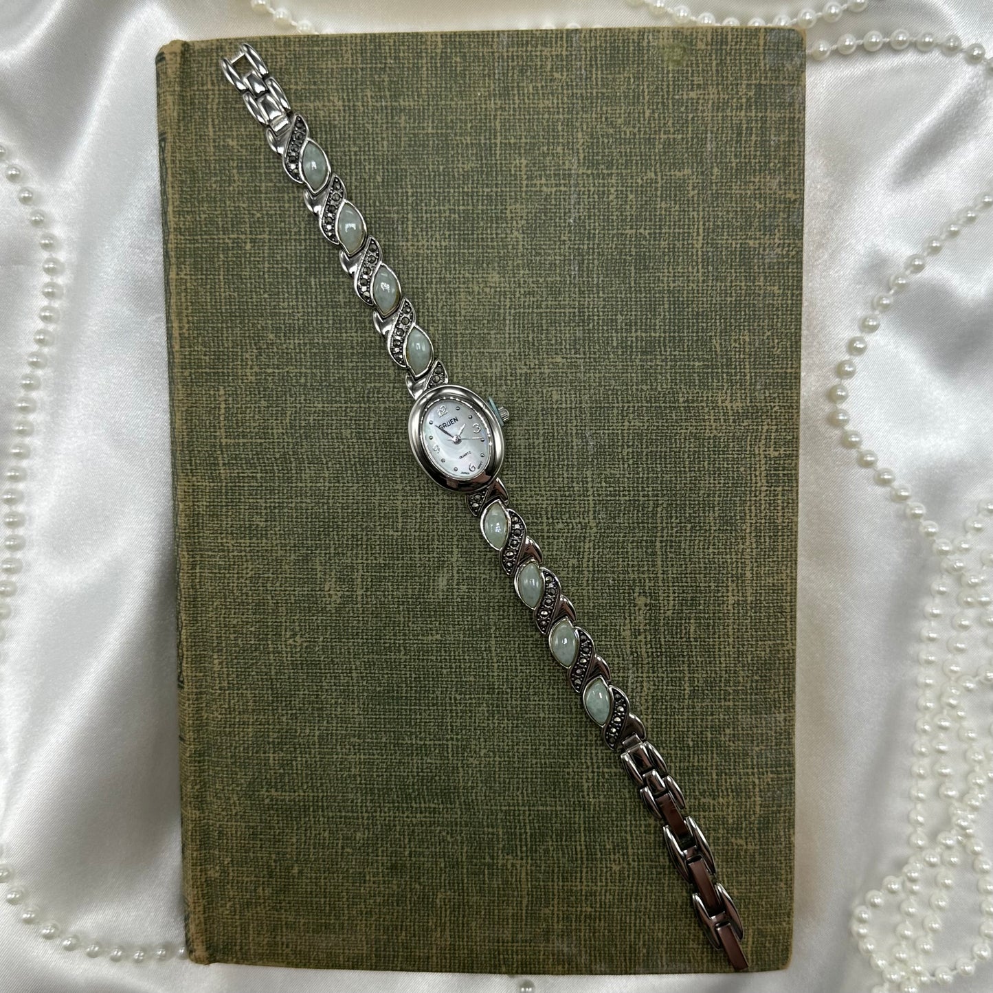 Jade Gruen Watch, Earring & Ring Set