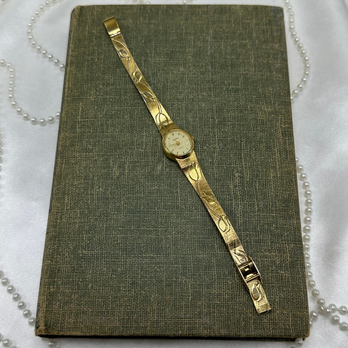 Gold Elgin with Flower Band
