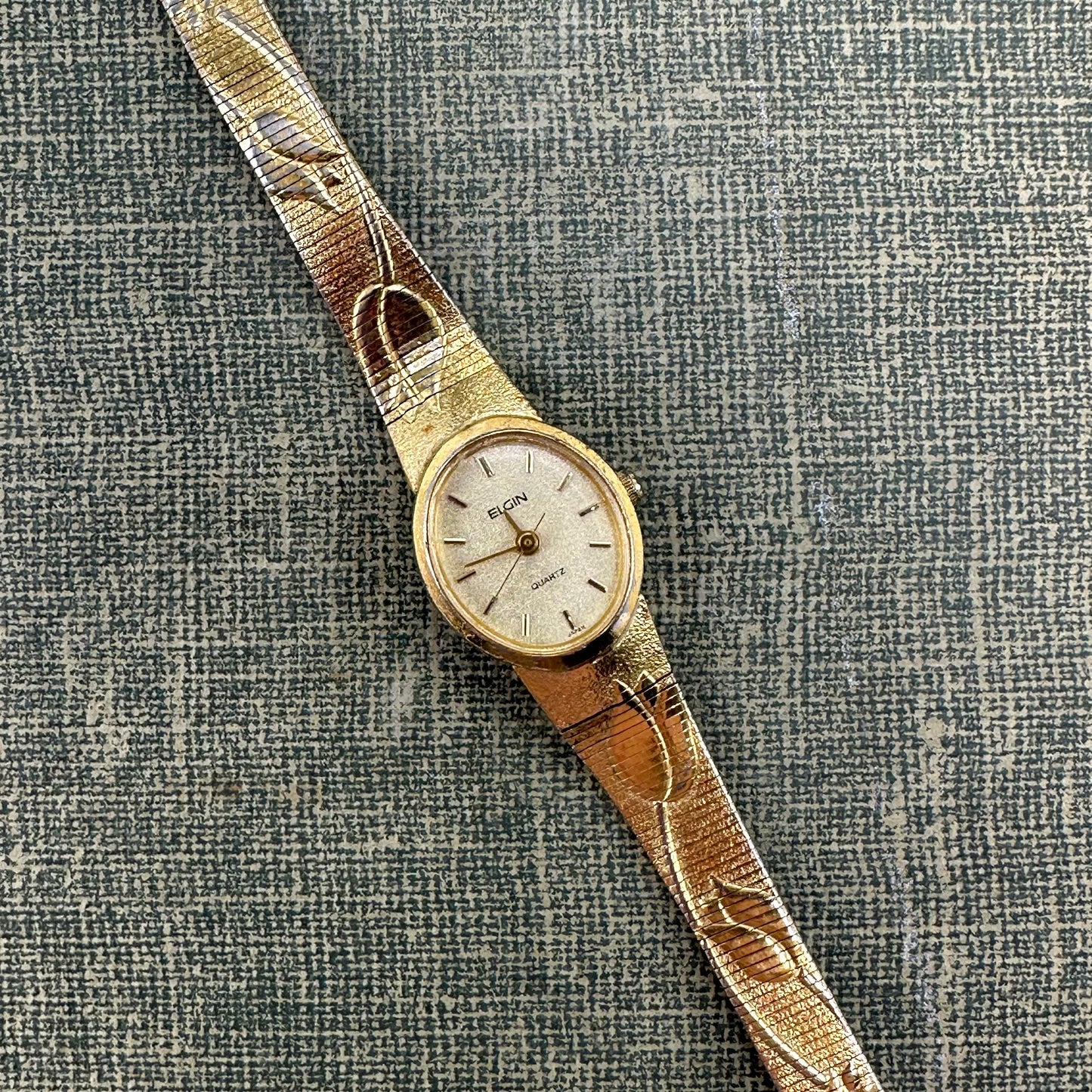 Gold Elgin with Flower Band