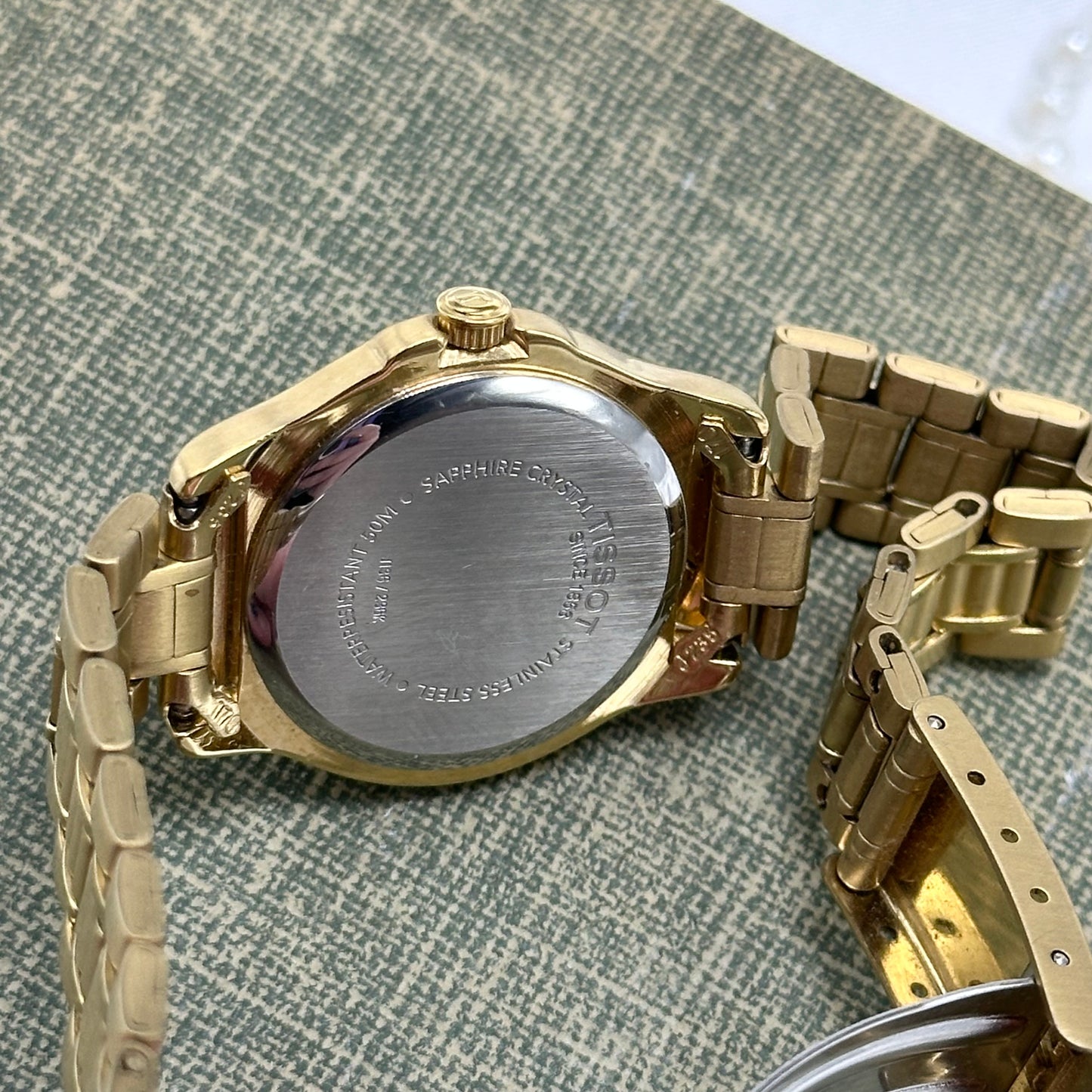 Tissot 1853 Pro 50 Gold Watch