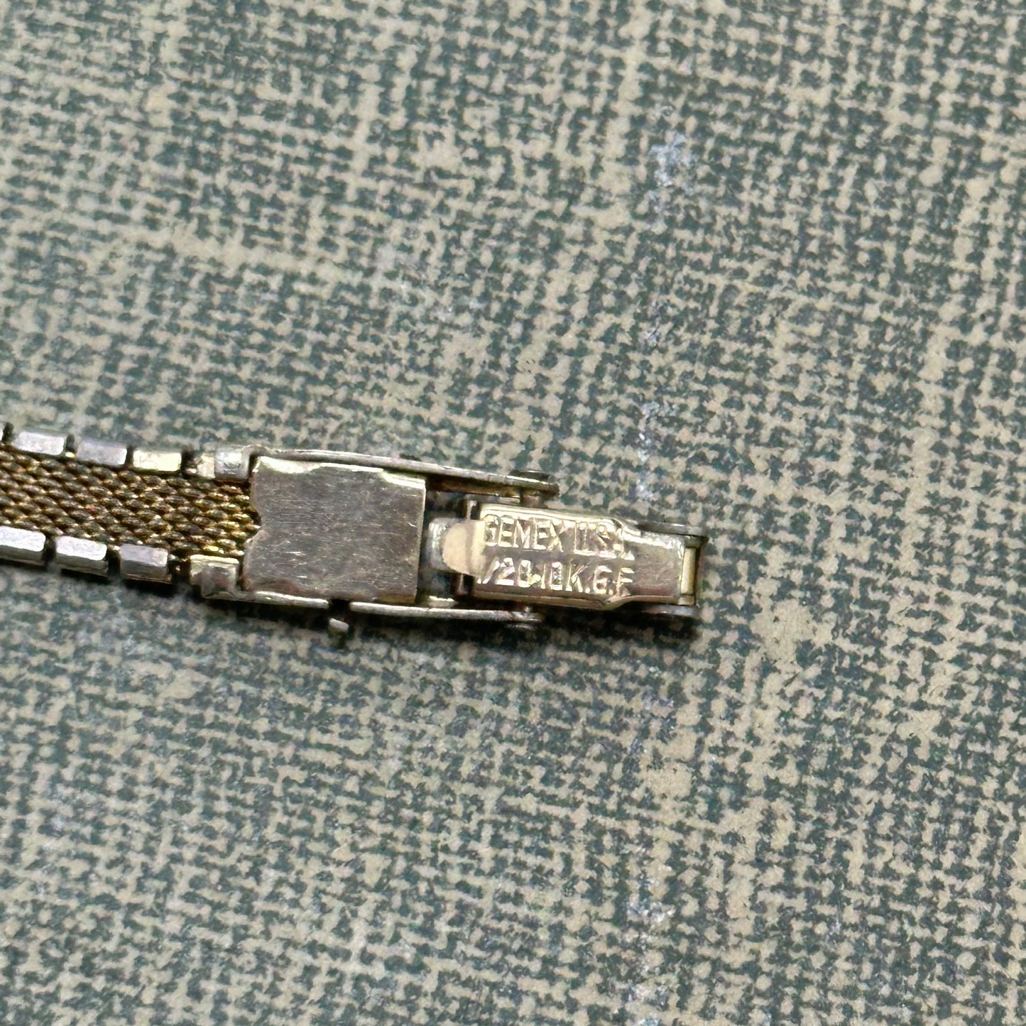 10K RGP Gold Vintage Helbros Wind-Up Watch