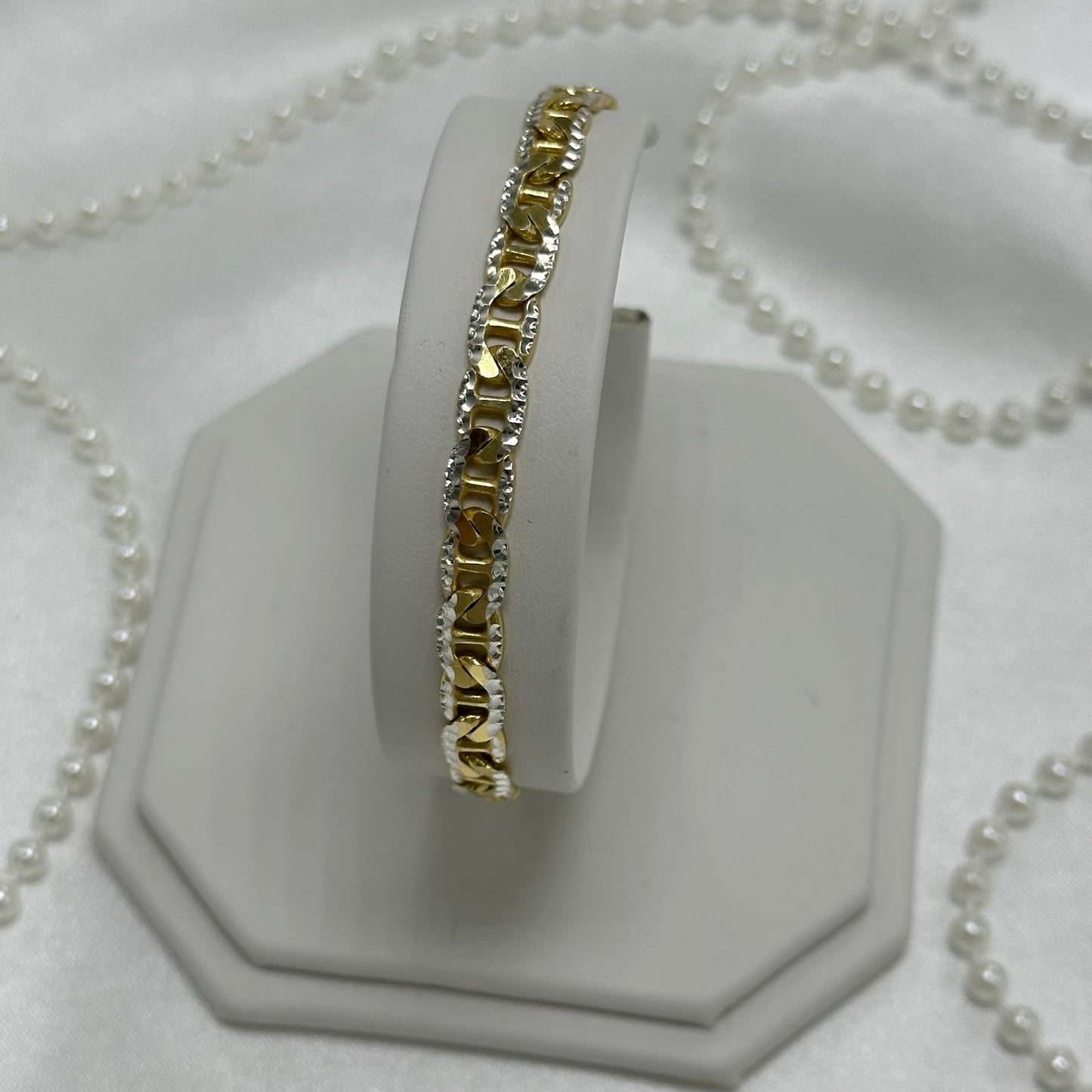 Vintage Gold Gucci Link Chain Bracelet