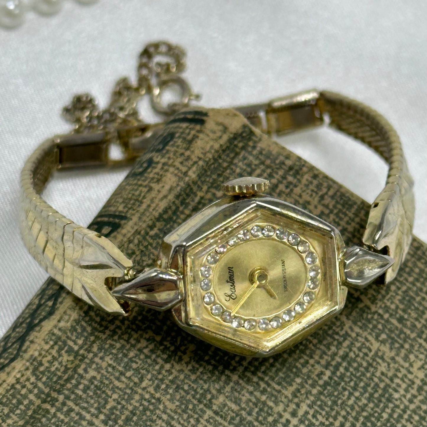 Vintage Gold Eastman Wind-Up Watch