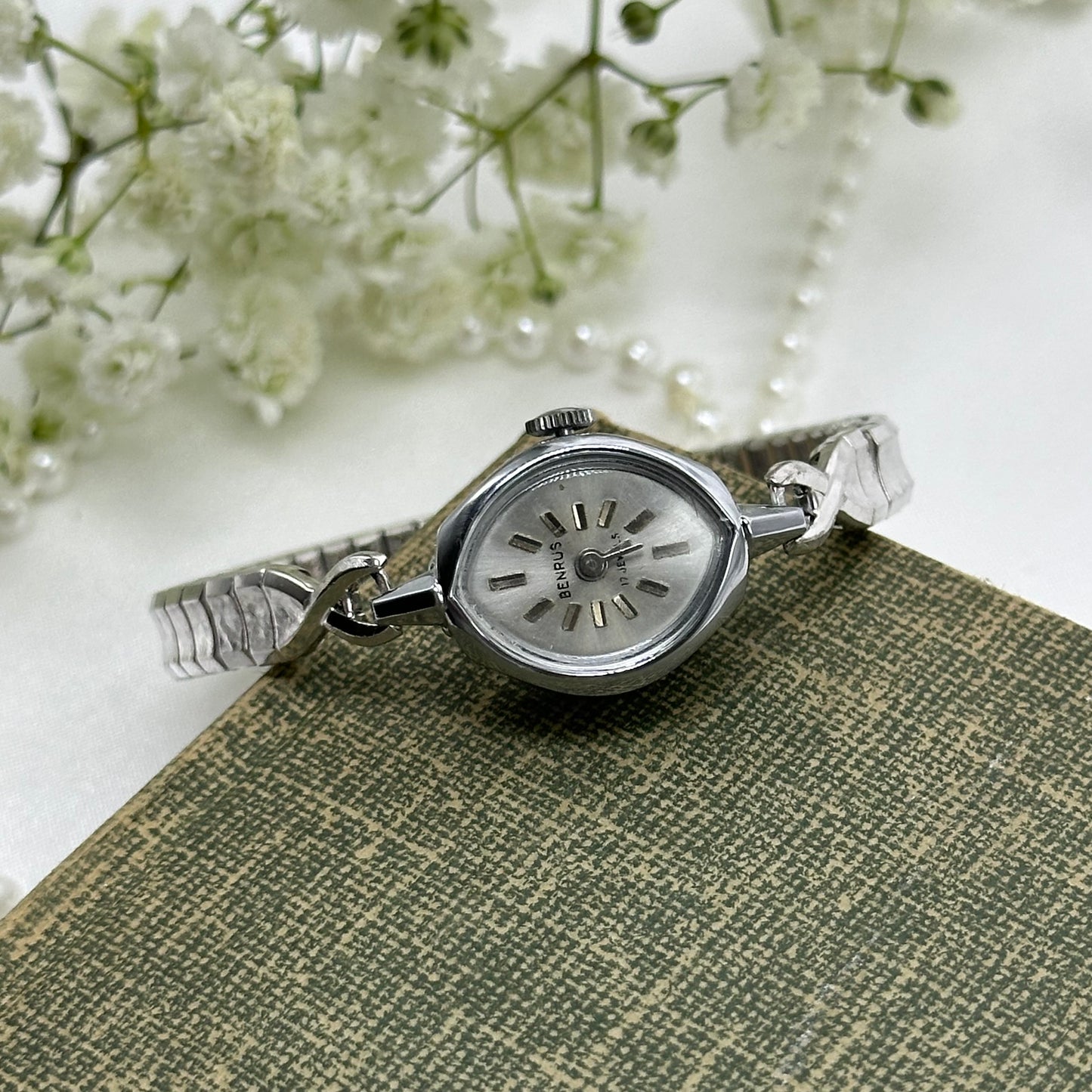 Vintage Benrus Wind-Up Cocktail Watch