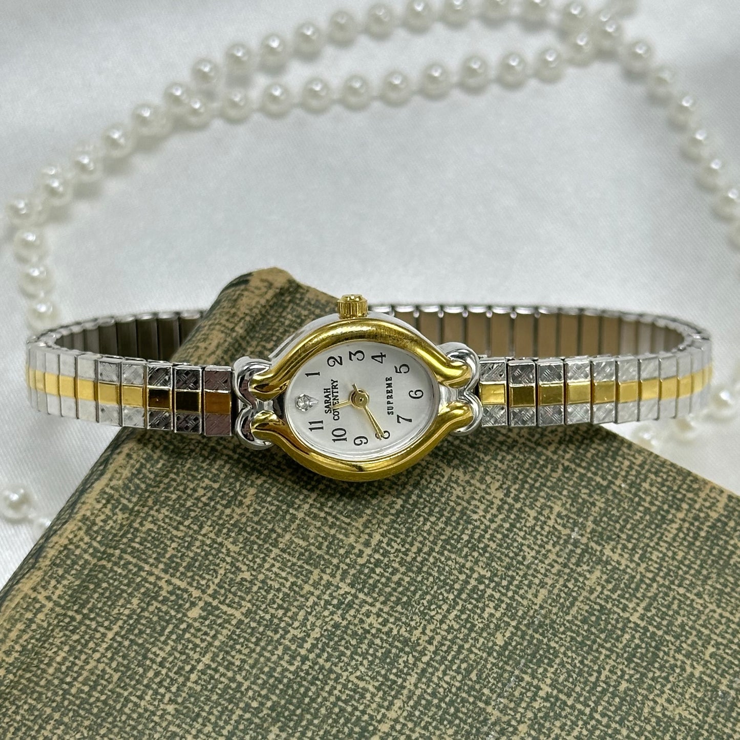 Two-Tone Sarah Coventry Watch