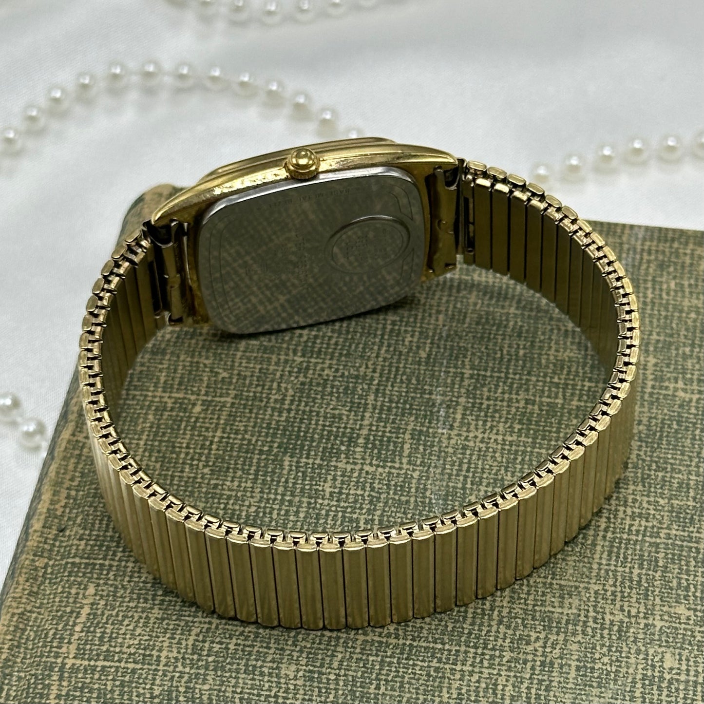 Rare Gold Timex with Pig Dial